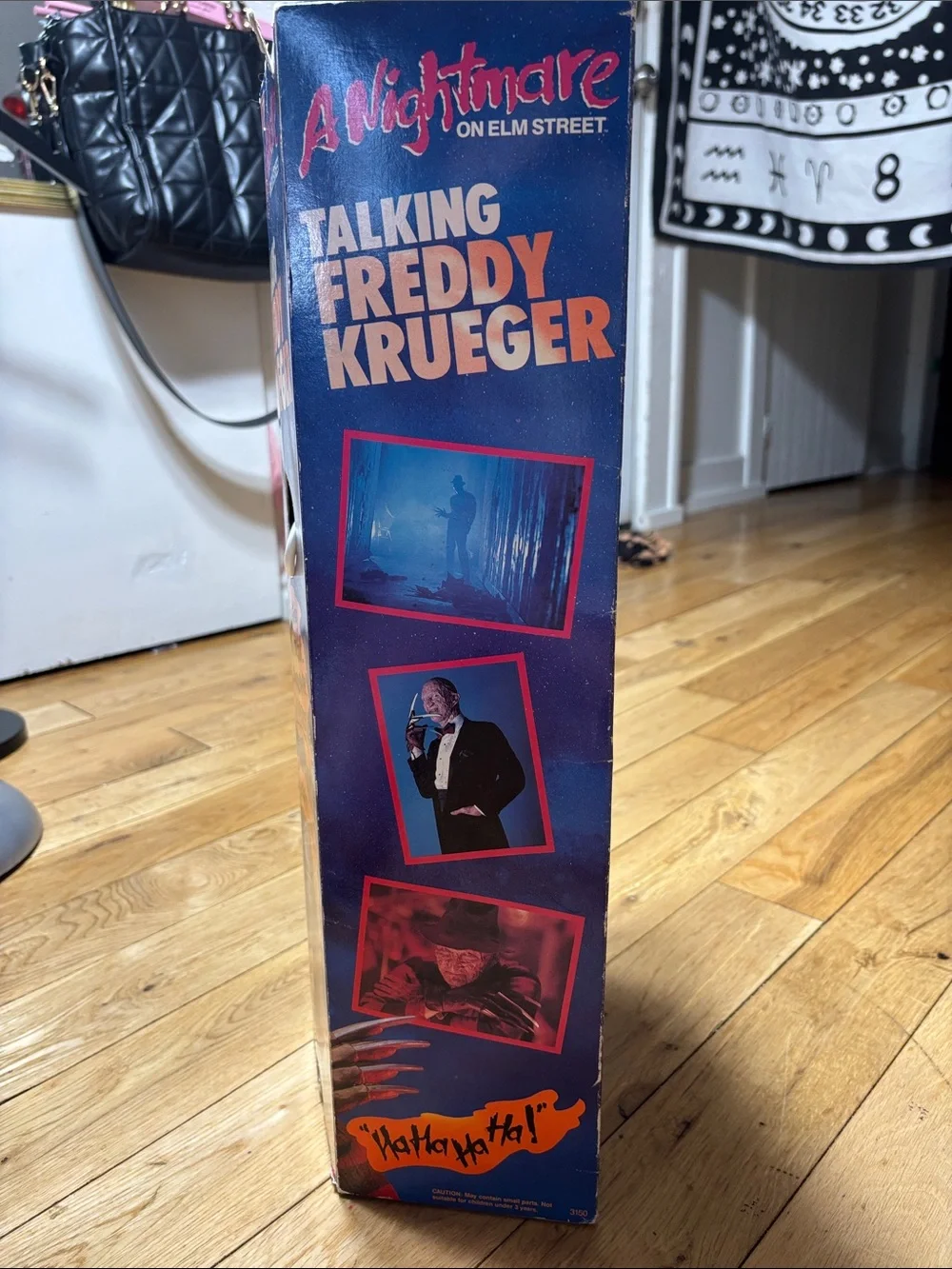 Vintage 1989 Matchbox Talking Freddy Krueger Doll Nightmare on Elm Street w/ Box - Picture 3 of 6